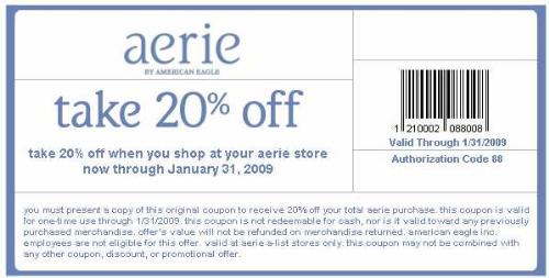 American Eagle Coupons American Eagle Coupons