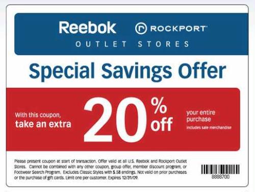 reebok promo code november 2018