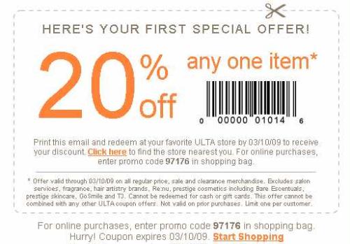 Bare minerals coupon code 2018