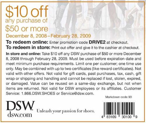 dsw shoe coupons printable