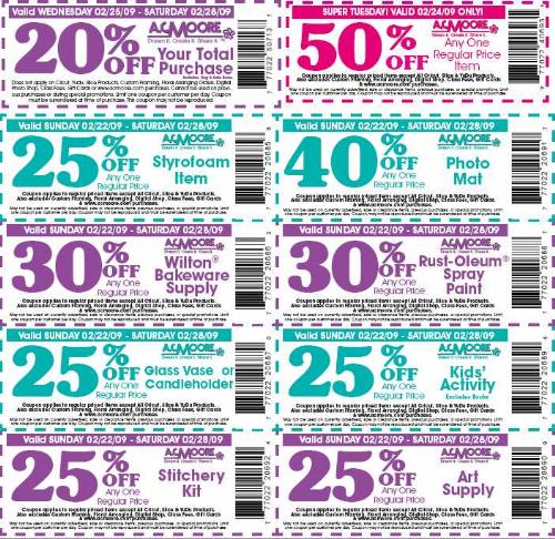 ac moore printable coupon 40 Lisa Rieffel