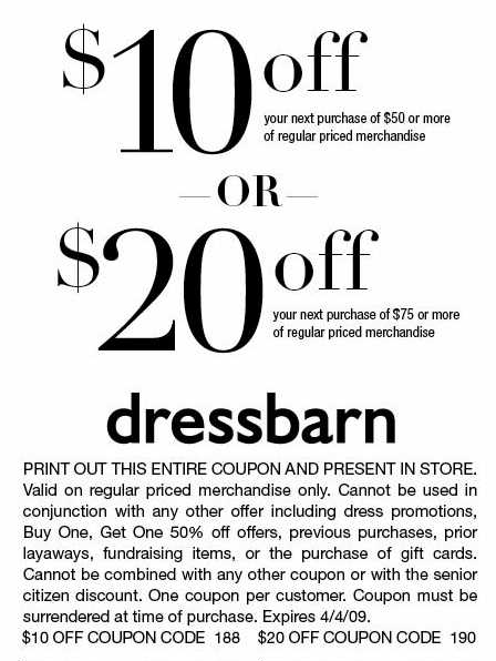 Dress Barn