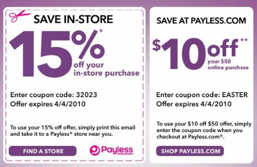 payless shoes printable coupons september 2012